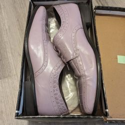 Original SA Stacey Adams Purple Dress Shoes Men's 