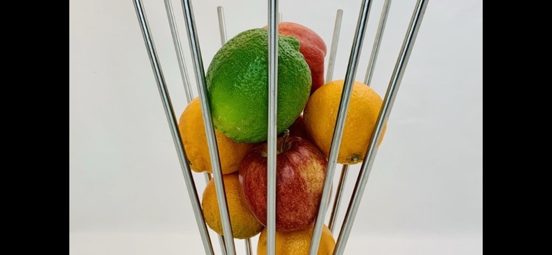ZONE Denmark Modern Stainless Steel Fruit Veggie Holder Basket Minimalist Danish
