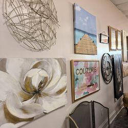 Assorted Wall Art & Home Décor – $5 to $20