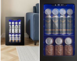 Mini beverage fridge