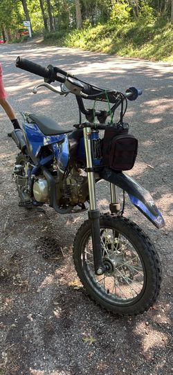 125cc Blue Dirtbike