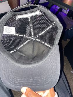 Black chrome hat