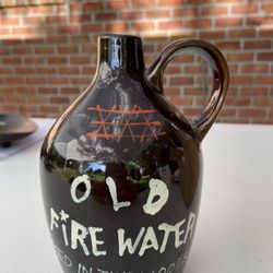 Old Fire Water Bottle