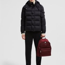 Moncler Vezere Short Down Jacket - Black (Size L, 3)