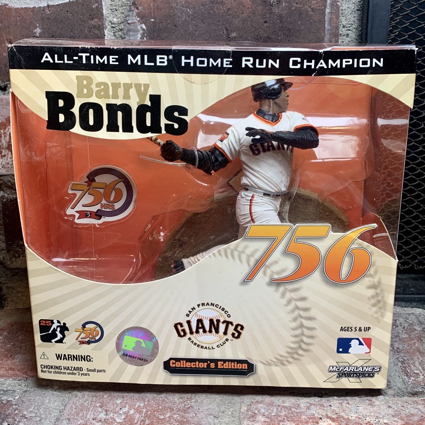 Barry Bonds All Time Home Run Champ 756 San Francisco Giants