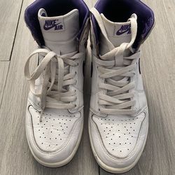Jordan 1 Court Purple Shoes