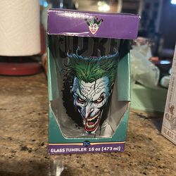 Joker Glass Tumbler