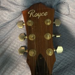 Royce 6 string acoustic with case