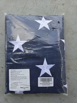 New 5x8 ft American Flag