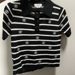 Chanel Polo Knit Shirt for Sale in Maple Shade, NJ - OfferUp
