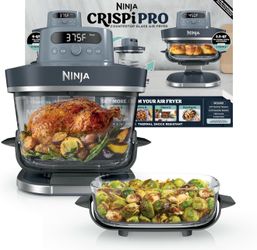 Ninja Crispi Pro Air Fryer 6-in-1 Glass Air Fryer – Like New