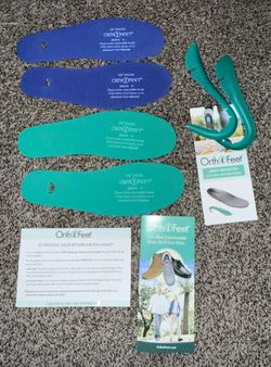 Orthofeet Arch Booster Womens Size 11 w/ Spacers