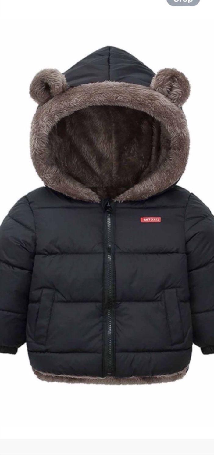 Toddler Boy’s Puffer Jacket / Coat, Size 90 (2t-3t)