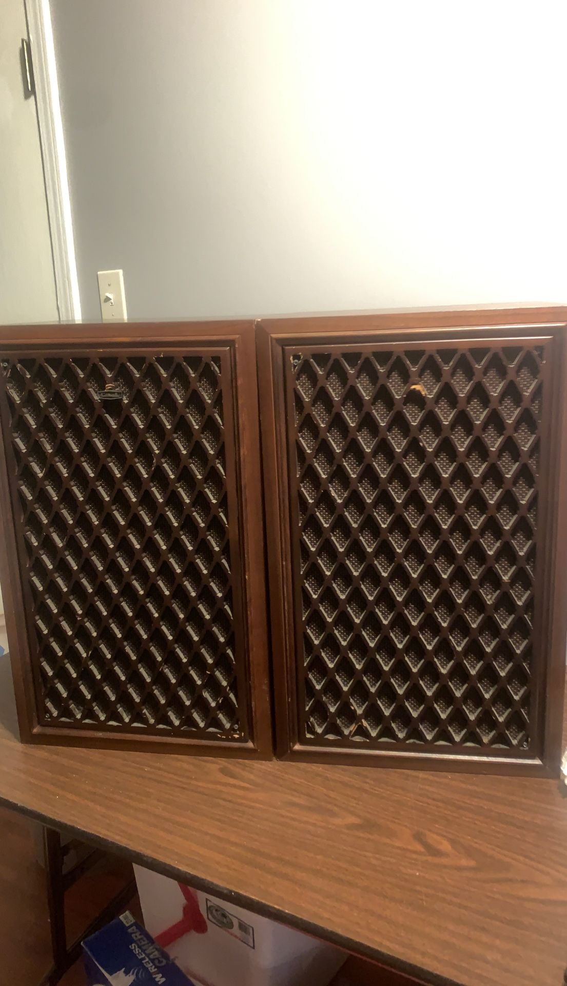 Vintage coral audio corporation Bx1001 3 way speakers