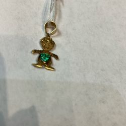 10k Gold Pendant #108170-2 MJ