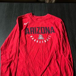 Arizona Wildcats Basketball Long Sleeve 