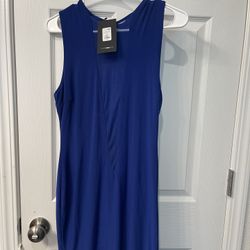 Large Blue Dress