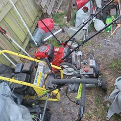 Lawn Mower, Edger And Pressure Washer Take All 