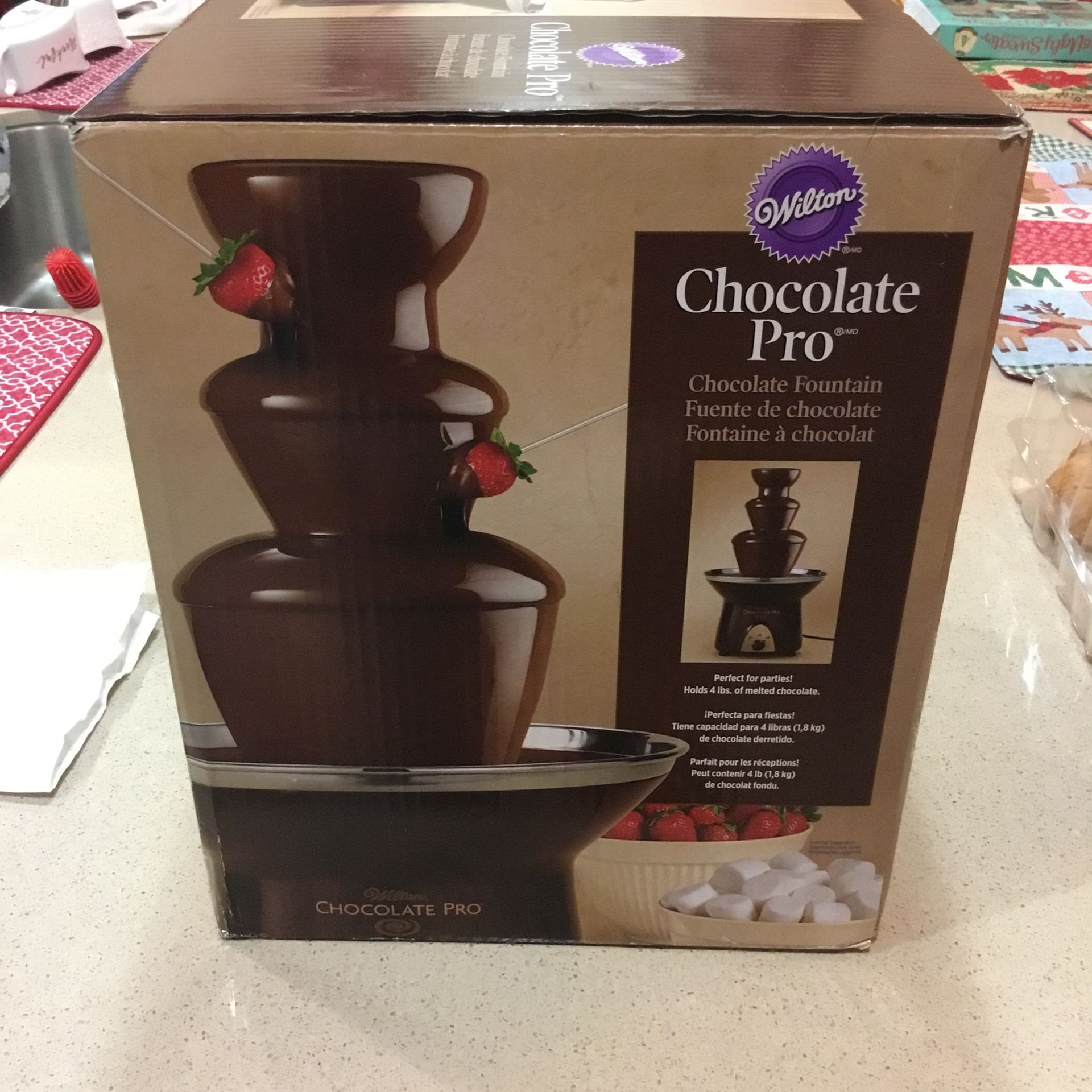 Chocolate Fountain Fondue