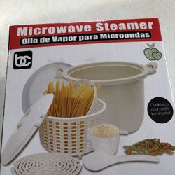 Microwave steamer