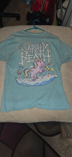 Napalm Death Unicorn Graphic Band T-Shirt