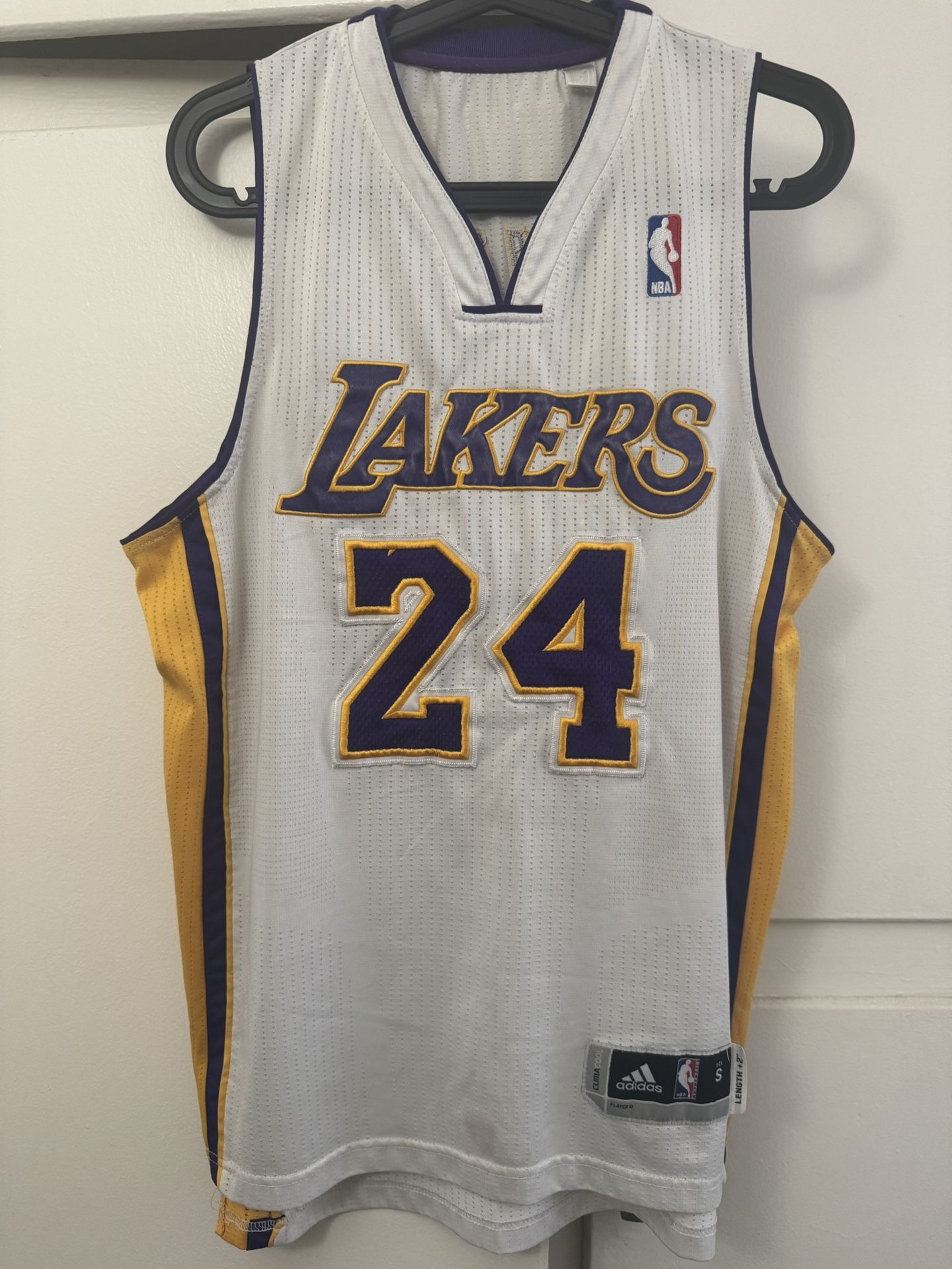 Revolution 30 Kobe Bryant Los Angeles Lakers Sunday Whites Jersey Men’s Small