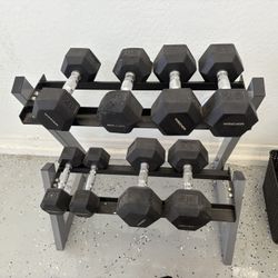 Weight Set And Stand