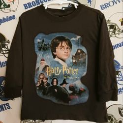 2022 2T Youth Kids Toddler Baby Harry Potter And The Philosopher's Stone Book Movie Graphic Long Sleeve Shirt