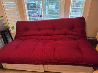 Sofa bed with futon