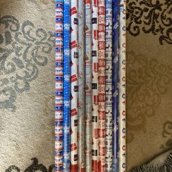 Christmas Wrapping Paper Beer Budweiser, Bud Light Natural