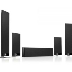 KEF T205 5.0 Home Theater Speakers - OPEN BOX! T301 / T101 Ultra-Thin