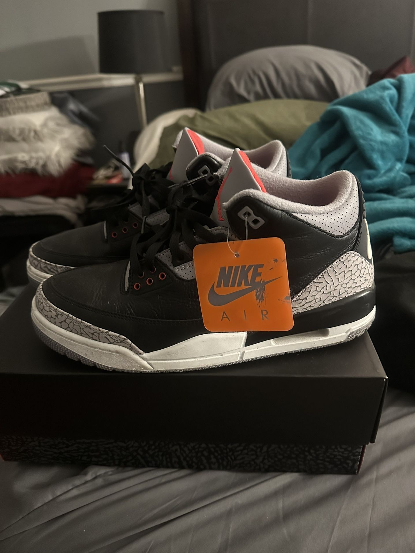Jordan Black Cement Size