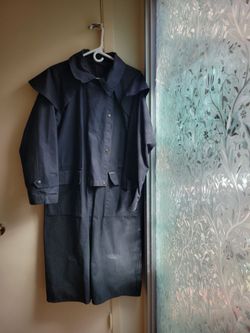 Oilskin Duster Coat