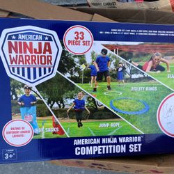 Ninja Warrior Obstacle Course 
