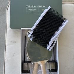 Hearth And Hand Table Tennis Set NEW