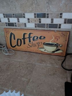 Metal Coffee Shop