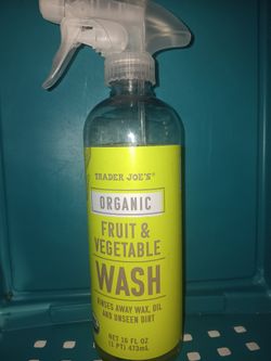 Trader Joe's Organic Fruit & Vegetable Wash