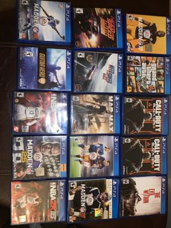 PS4 Games For Sale (New)