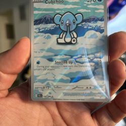 Pokémon Cubchoo 109/086