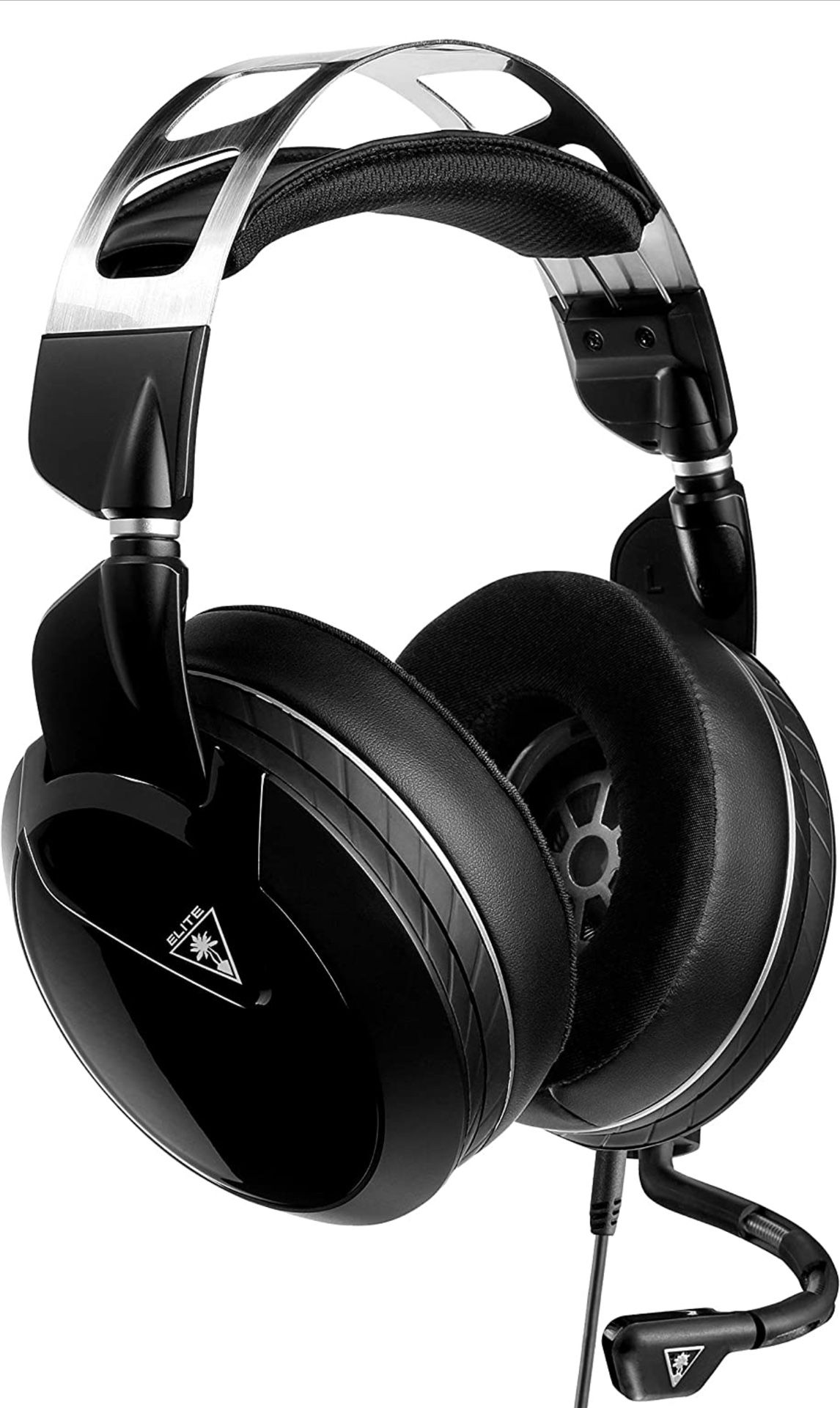 Turtle Beach Elite Pro 2 + SuperAmp Performance Gaming Headset for PS5, PS4, PlayStation, PC, & Mobile Devices with Bluetooth – Surround Sound, 50mm S