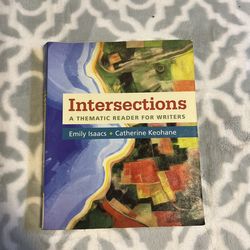 Intersections A Thematic Reader For Writers