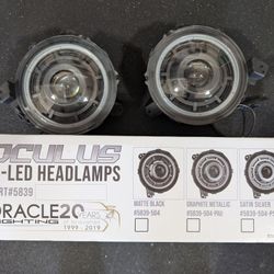 ORACLE Lighting Oculus™ Bi-LED and Auxbeam 4" Round LED Fog Lights