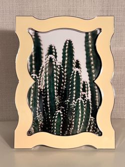 Vintage Retro Jonathan Adler Scalloped Picture Frame