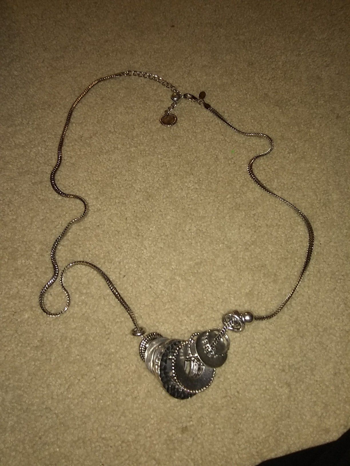 Silver Chico's necklace