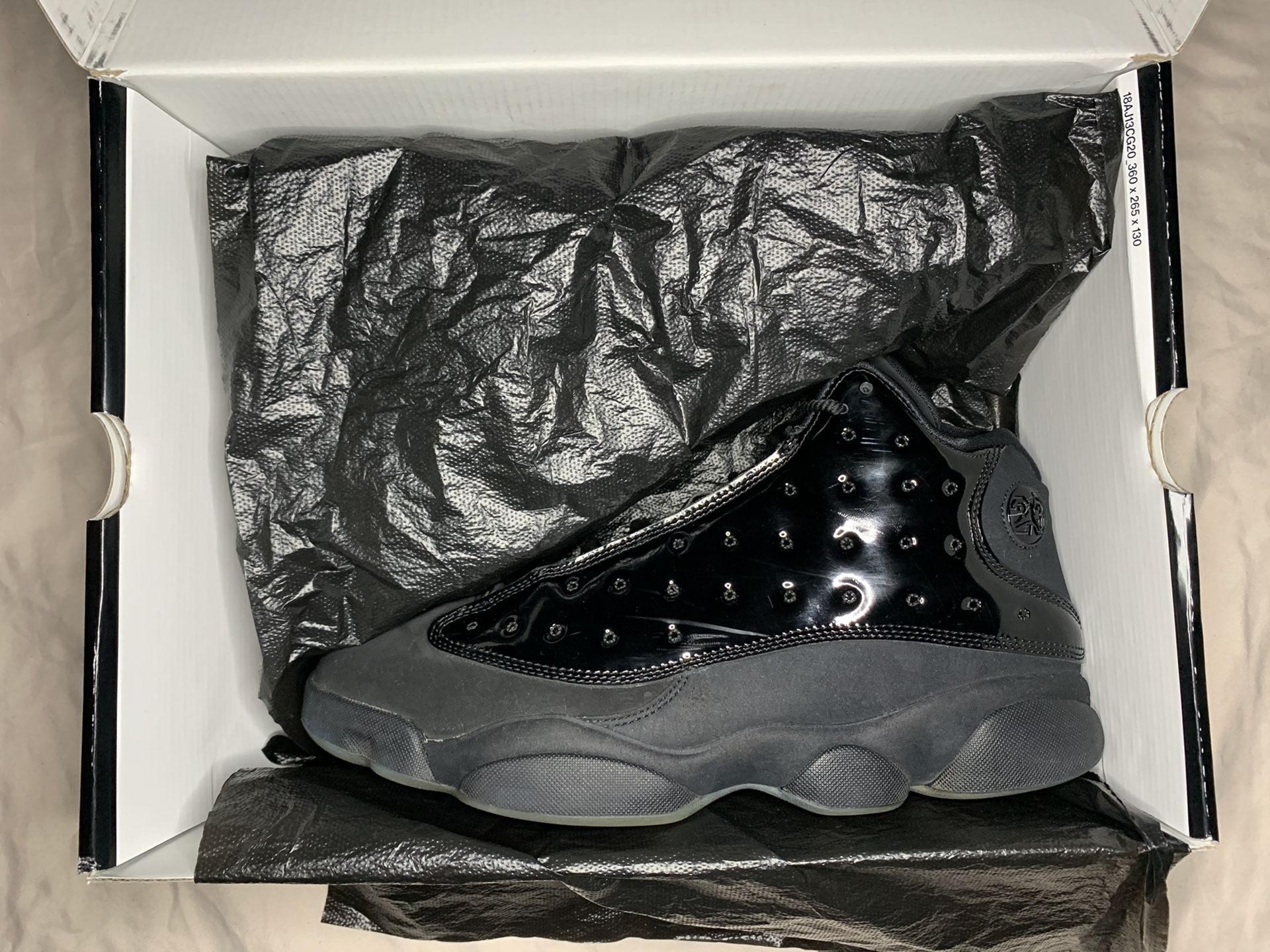 Cap and Gown Jordan 13s size 12