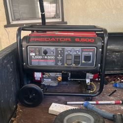 PREDATOR Generator 6500 Peak Watts  