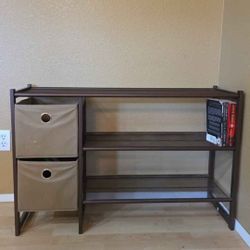 Metal Shelving with Drawers