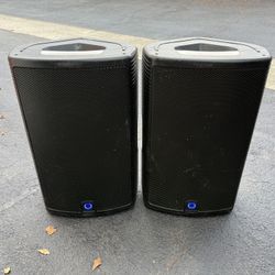 Pair Of Turbosound Milan M12 PA Speakers