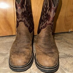 Tony Lama Work Boots EH Steel Toe 3D Leather Waterproof TW902Y