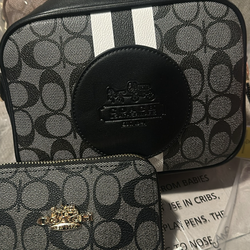 Black coach purse 🖤😍*
